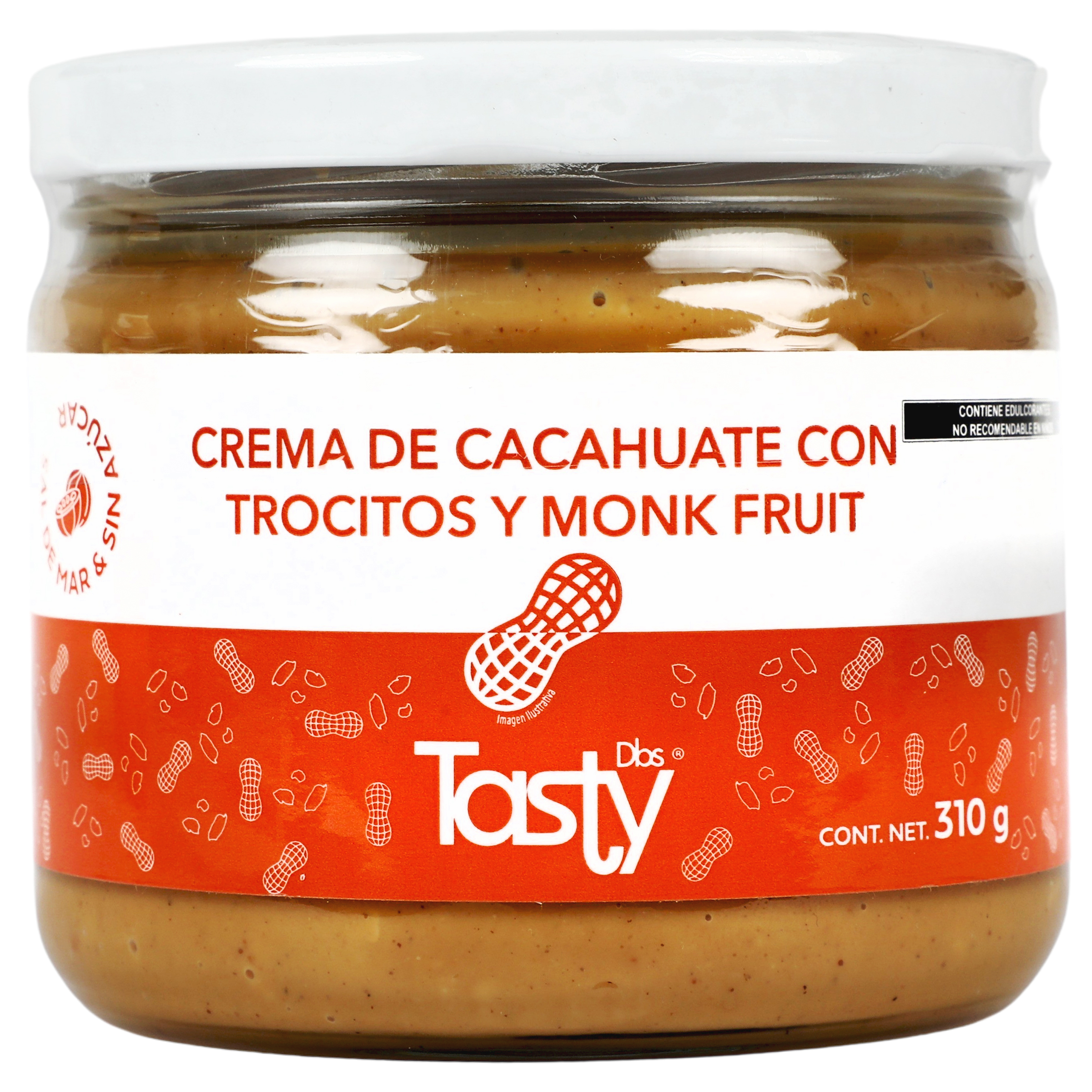 Crema de Cacahuate con Trocitos