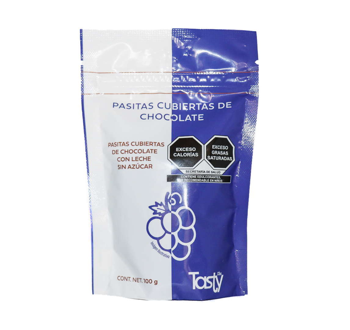 Pasitas con Chocolate